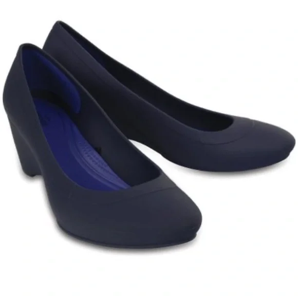 Crocs women's shop lina wedge pump